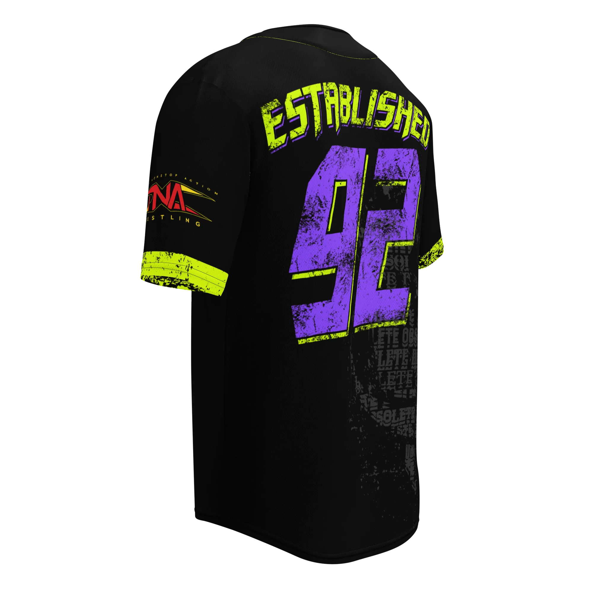 The Hardys "Distressed Infinity Logo" Baseball Jersey - Image 3