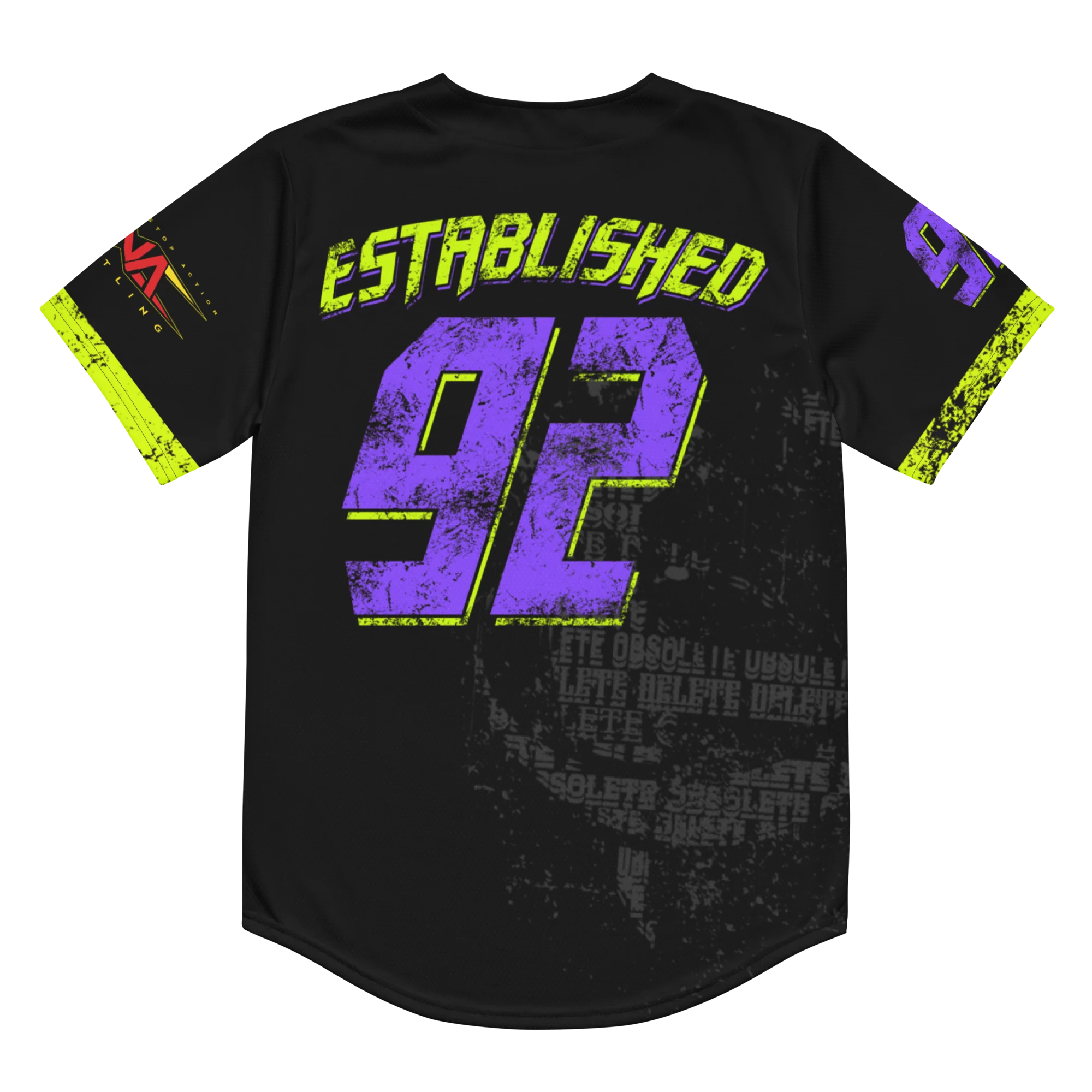 The Hardys "Distressed Infinity Logo" Baseball Jersey - Image 5