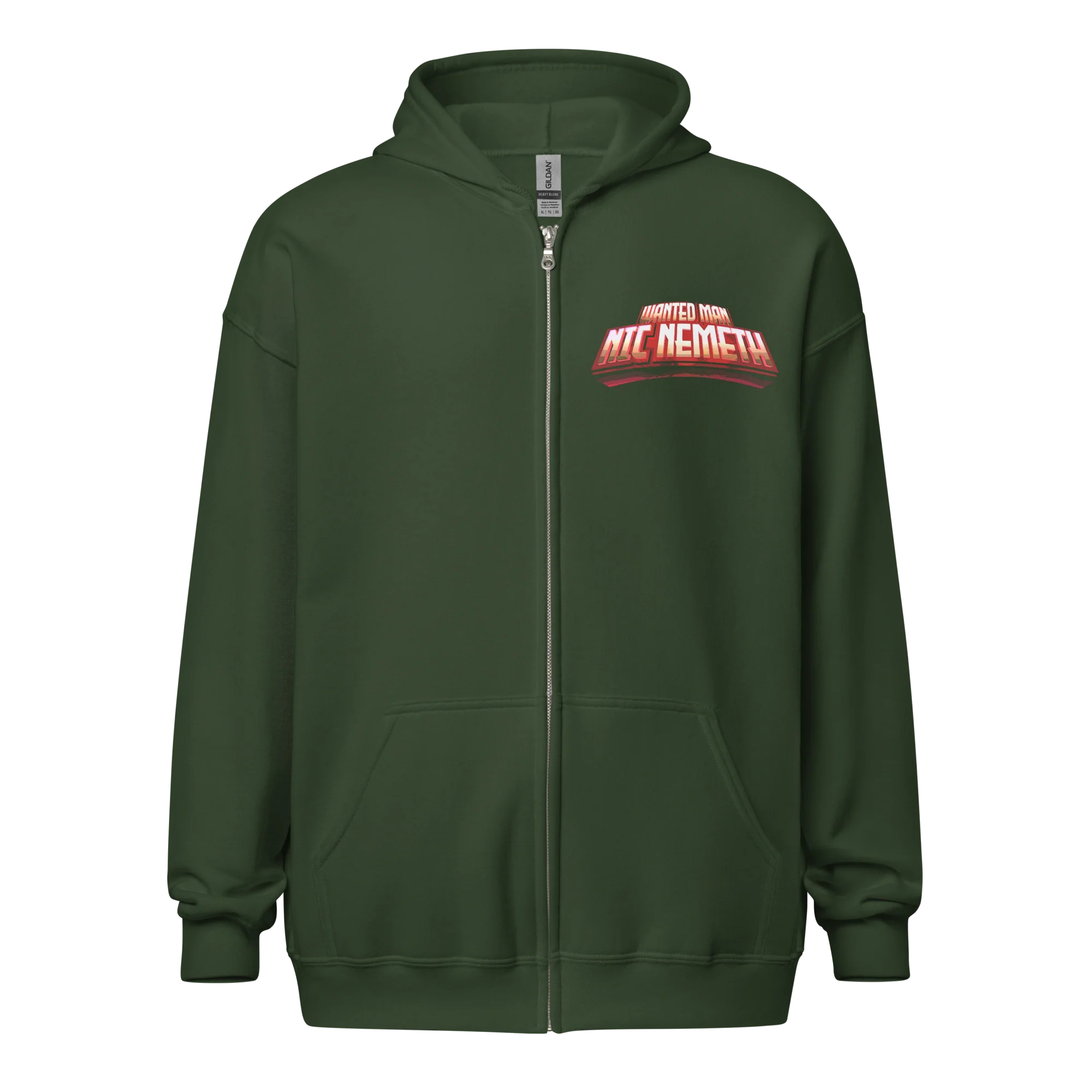 Nic Nemeth "Most Wanted" Zip Hoodie - Image 7