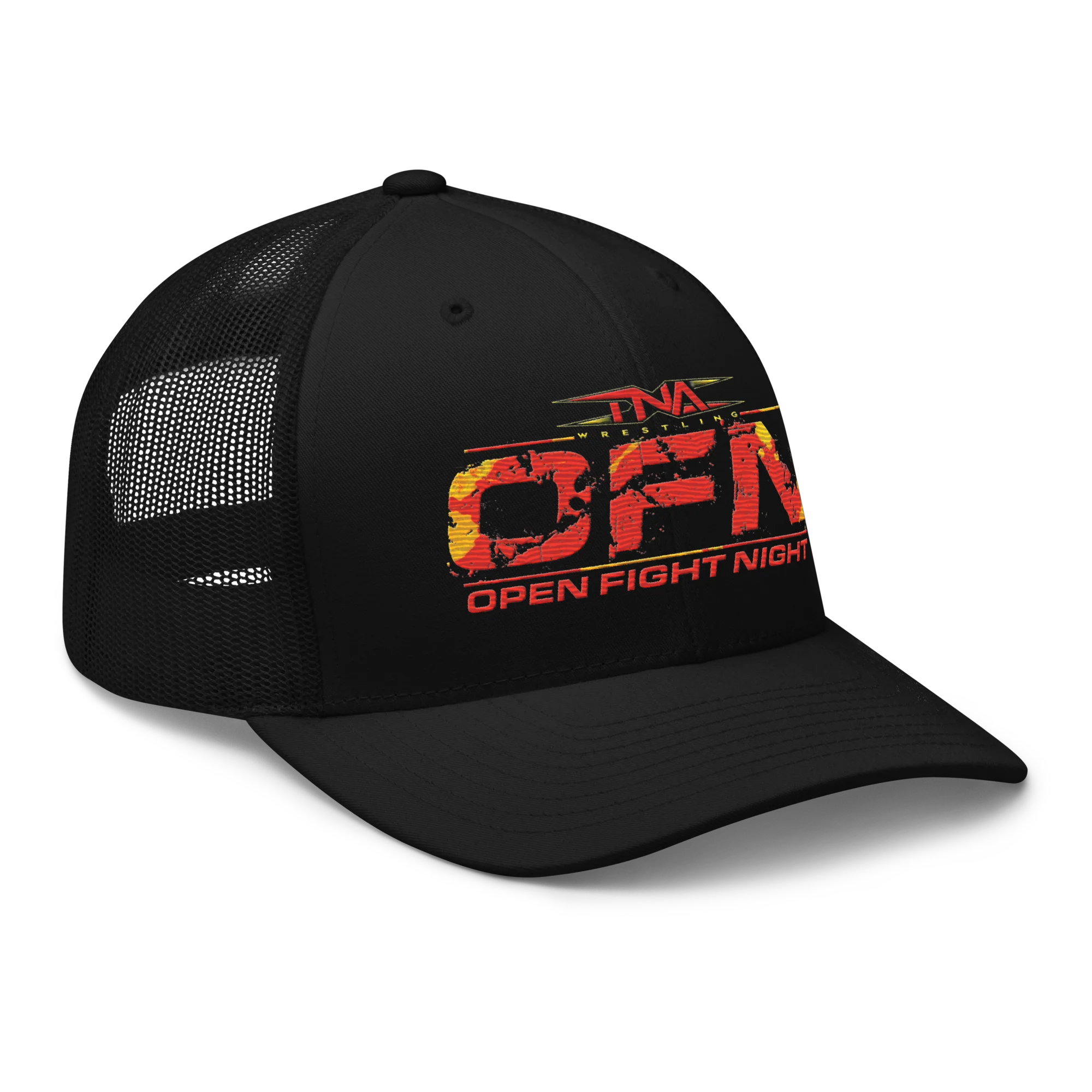 TNA "Open Fight Night" Trucker Hat - Image 6