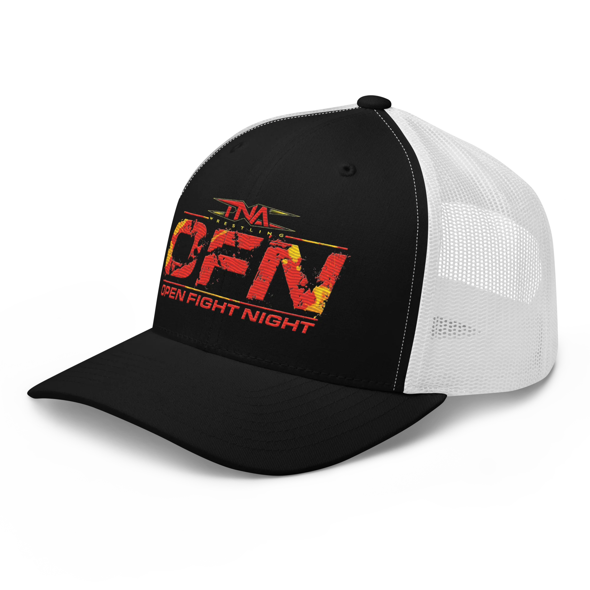 TNA "Open Fight Night" Trucker Hat - Image 8