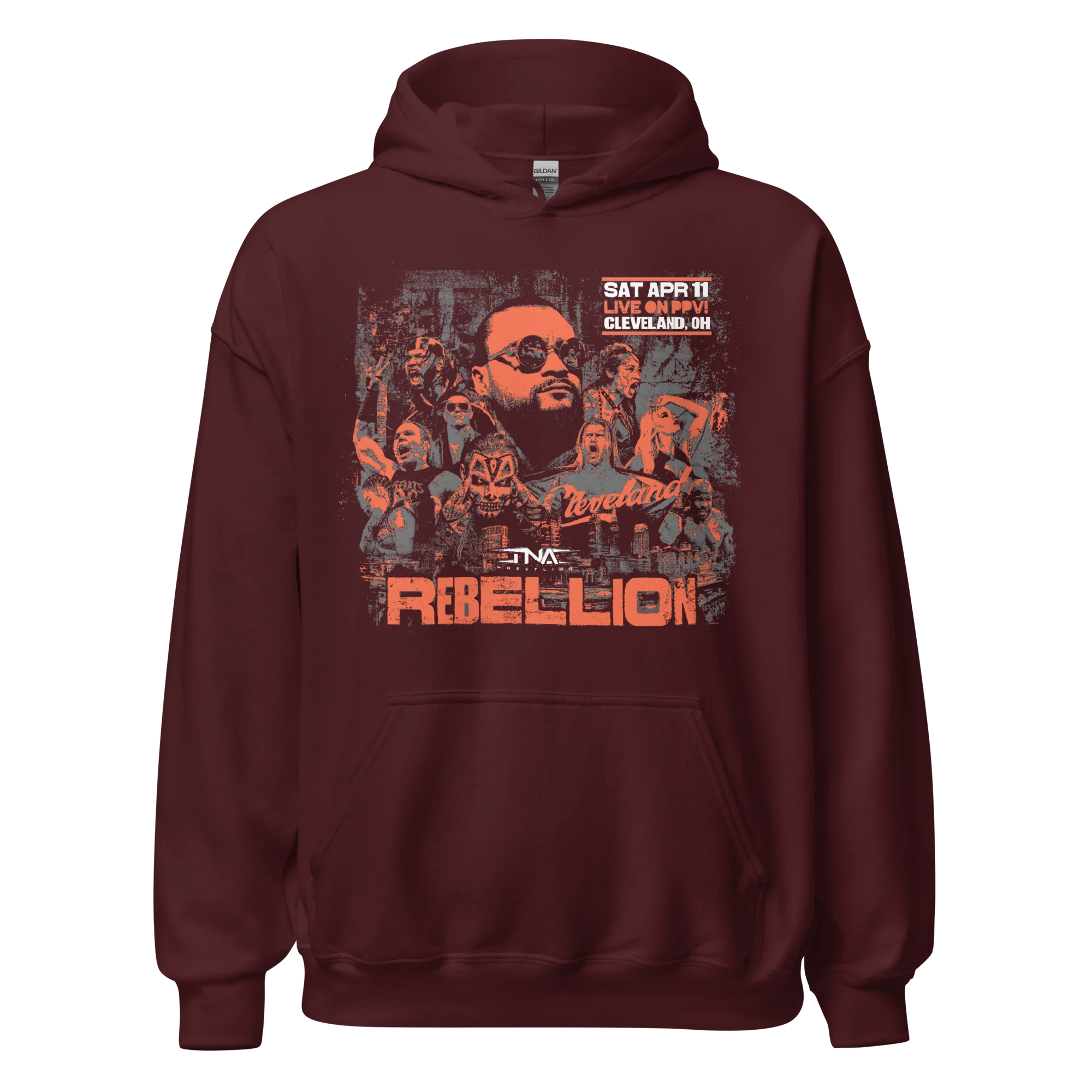 TNA "2026 Rebellion Poster" Hoodie - Image 3