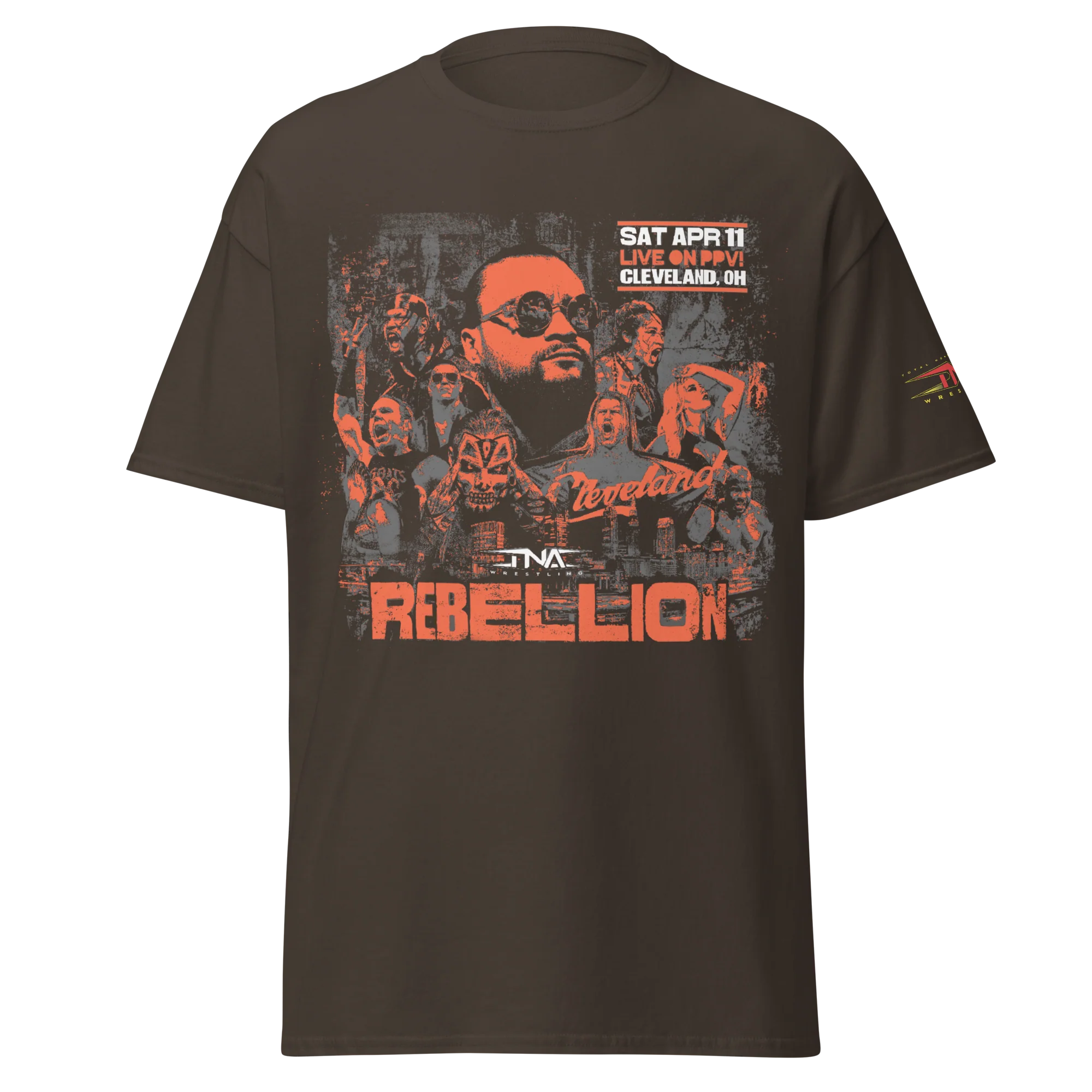 TNA "2026 Rebellion Poster" T-Shirt - Image 4